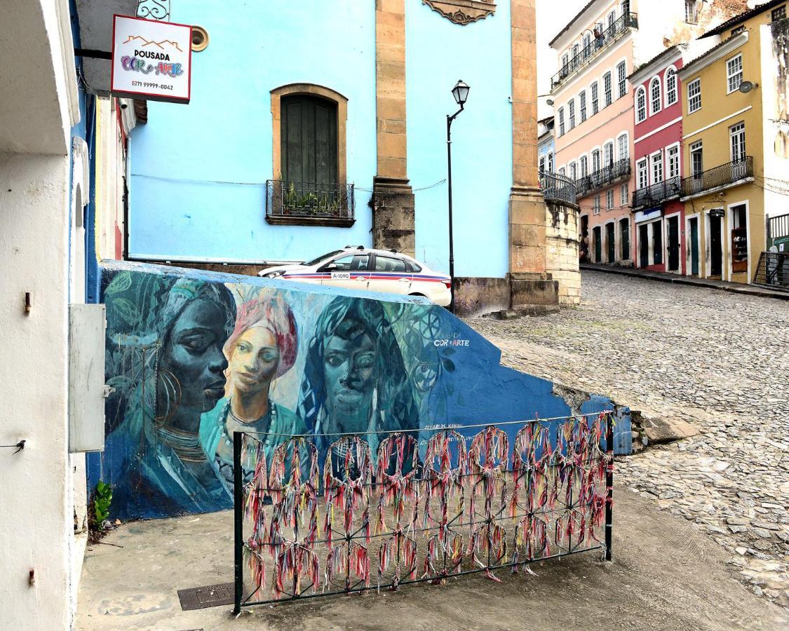 Pousada Cor E Arte - Pelourinho Salvador Exterior foto